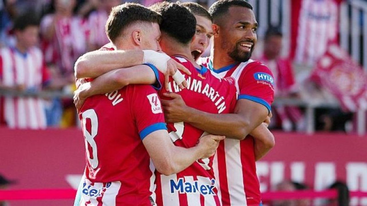 Girona Real Madrid'i şampiyon yaptı! La Liga'da tarih yazdı ve ilk kez başardılar