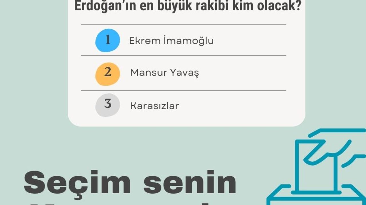 Cumhurbaşkanlığı seçiminde Erdoğan'ın en büyük rakibi kim olacak?