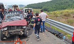 Kuzey Marmara Otoyolu'nda zincirleme trafik kazası: 6 yaralı