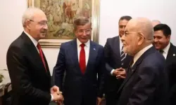 Temel Karamollaoğlu ve Davutoğlu'ndan, Kılıçdaroğlu'na ziyaret!