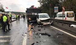 Üsküdar'da zincirleme trafik kazası!