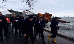 Yerlikaya, Karadeniz Ereğli'de incelemelerde bulundu