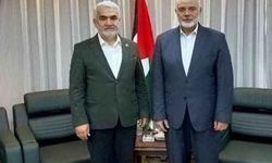 HÜDA PAR Lideri Yapıcıoğlu, HAMAS lideriyle buluştu