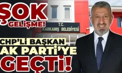 CHP’li Belediye Başkanı AK Parti’ye katıldı! Destek göremedik!