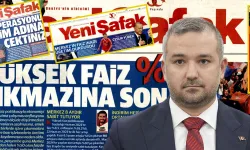 Merkez Bankası ve faiz tartışmaları: Yeni Şafak yine manşet attı