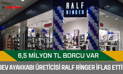 Dev ayakkabı üreticisi Ralf Ringer iflas etti! 6,5 milyon TL borcu var