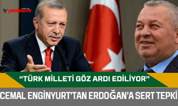 Cemal Enginyurt’tan Erdoğan’a sert tepki: “Türk milleti göz ardı ediliyor”