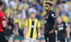 Fenerbahçe-Beşiktaş derbisinde skandal! Gedson'a lazer tutan taraftar gözaltına alındı