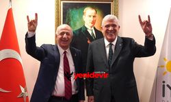 Ümit Özdağ ve Müsavat Dervişoğlu buluştu: “Bahçeli ve Öcalan el eleyse, biz de kahve içeriz”