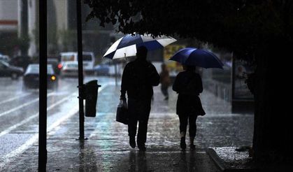 Meteoroloji'den sarı kodlu alarm: 8 il için kuvvetli yağış ve fırtına uyarısı