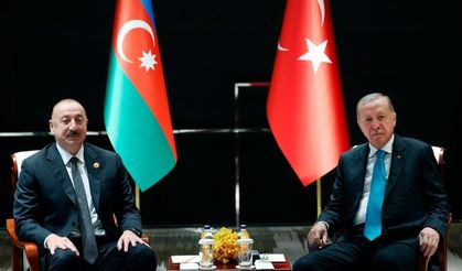 Erdoğan ve Aliyev Çin’de bir araya geldi