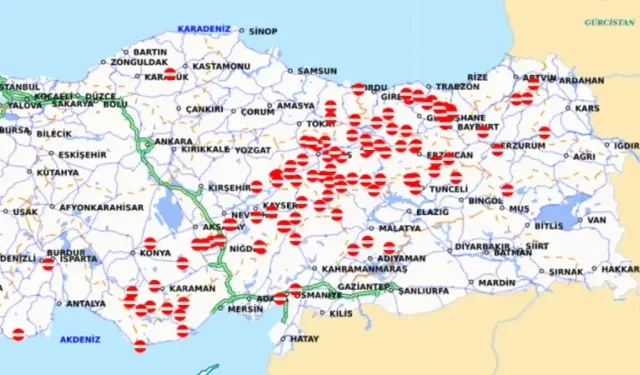 Kar ve tipi iç Anadolu’yu esir aldı: Yollar kapandı, hayat felç oldu