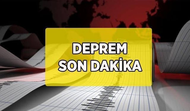 Son dakika: AFAD duyurdu! Antalya'da şiddetli deprem