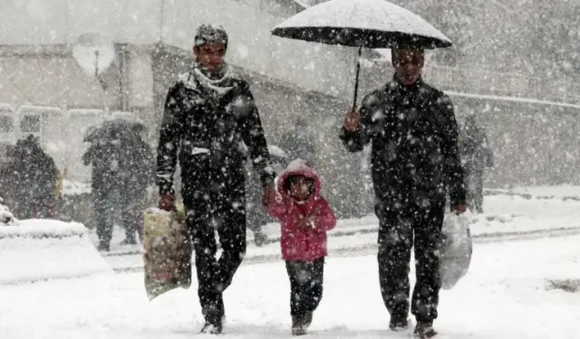 Meteoroloji uyardı: Sağanak ve kar yağışı başlıyor