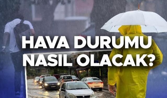 Meteoroloji'den kuvvetli yağış ve sis uyarısı! 4 Aralık yarınki hava durumu