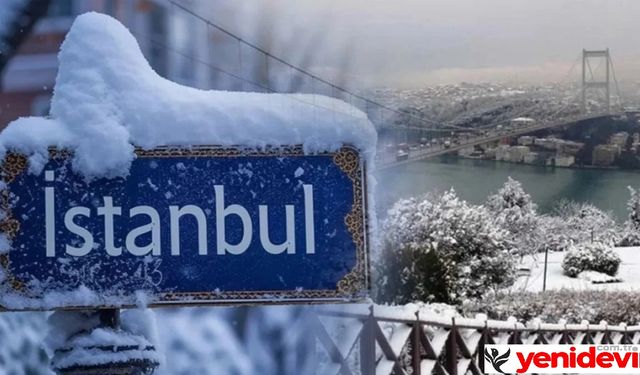İstanbul’da su baskını alarmı! Kış geri döndü: Metrekareye 50 kg yağmur düşecek!
