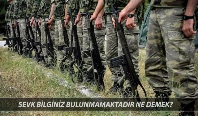 e-Devlet'te "Sevk Bilginiz Bulunmamaktadır" hatası ne demek? Askerlik yerim neden çıkmıyor?