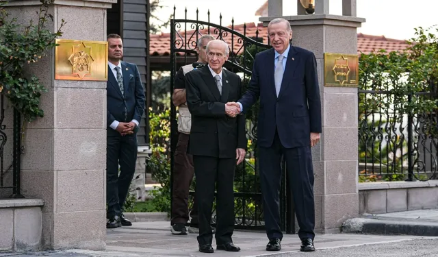 117 gün sonra ilk kez yüz yüze görüştüler! Erdoğan - Bahçeli görüşmesinin perde arkası