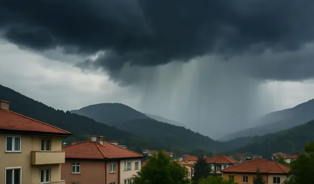 Meteoroloji 3 Mayıs için uyardı: Bu illerde sağanak yağış ve fırtına bekleniyor
