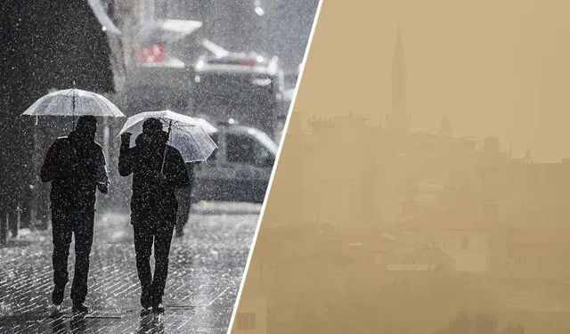 Meteoroloji'den sağanak ve toz taşınımı uyarısı! Bu kentlerde yaşayanlar dikkat: 25 Mayıs hava durumu