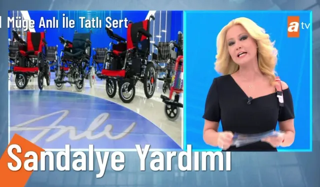 Müge Anlı tekerlekli sandalye yardımı 2025: Başvuru nasıl yapılır, kimler alabilir?