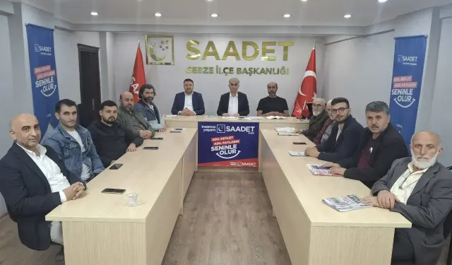 Saadet Partisi Gebze İlçe Başkanı Erkan Vural uyardı: Tehlike büyüyor