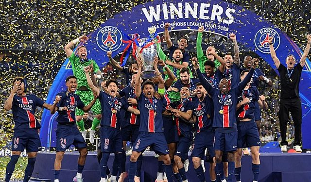 Devler Ligi'nde tarihi zafer: PSG, Inter'i 5-0'la geçerek şampiyon oldu!