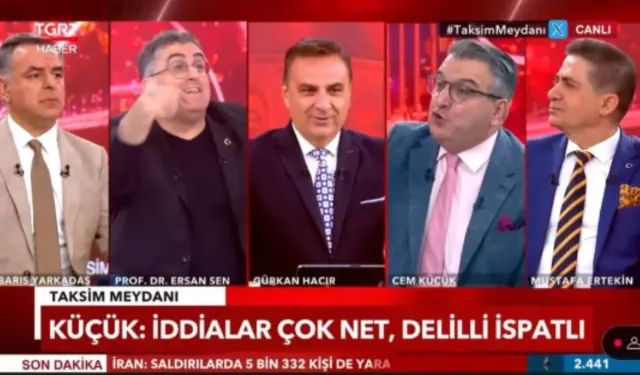 Ersan Şen ile Cem Küçük arasında canlı yayında ‘tutuklama’ polemiği: “Bir gücünüz mü var?”
