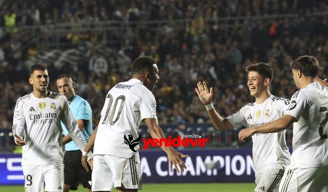 Real Madrid Almatı’da şov yaptı! Mbappe durdurulamıyor, Arda Güler’den yine asist