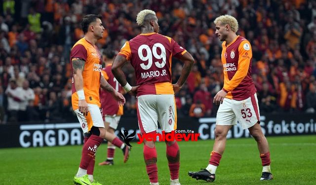 Beşiktaş galibiyeti kaçırdı, Galatasaray seriyi bozdu