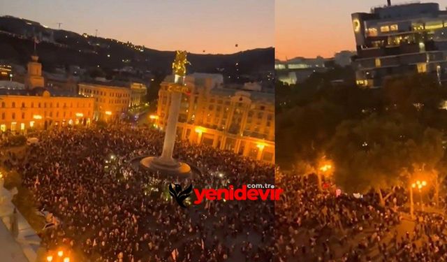 Gürcistan’da seçim gerginliği: Tiflis’te protestolar büyüyor