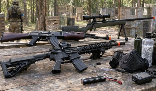 Airsoft Tüfek Seçim Rehberi: AEG, Gazlı ve Yaylı Modeller Arasındaki Farklar