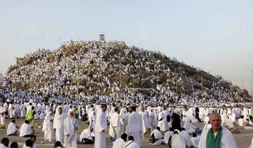 Hacı adayları Arafat'ı ziyaret etti