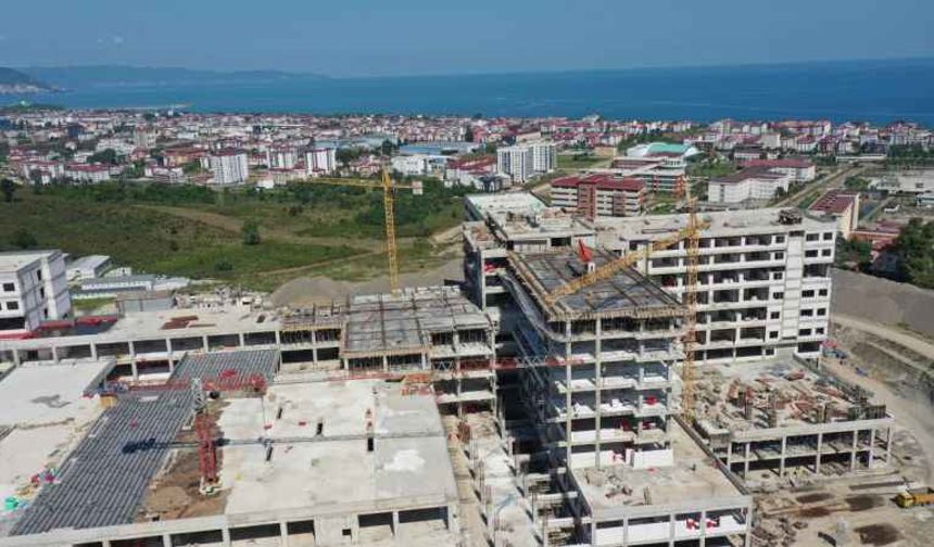 Ordu Şehir Hastanesi'nin 2024'te hizmete girmesi hedefleniyor