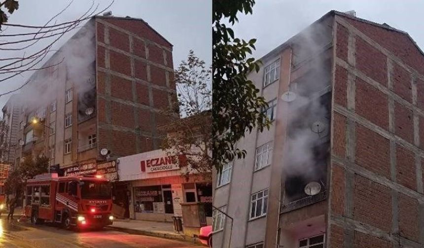 Elazığ’da korkutan yangın: 4 katlı binada alevler yükseldi