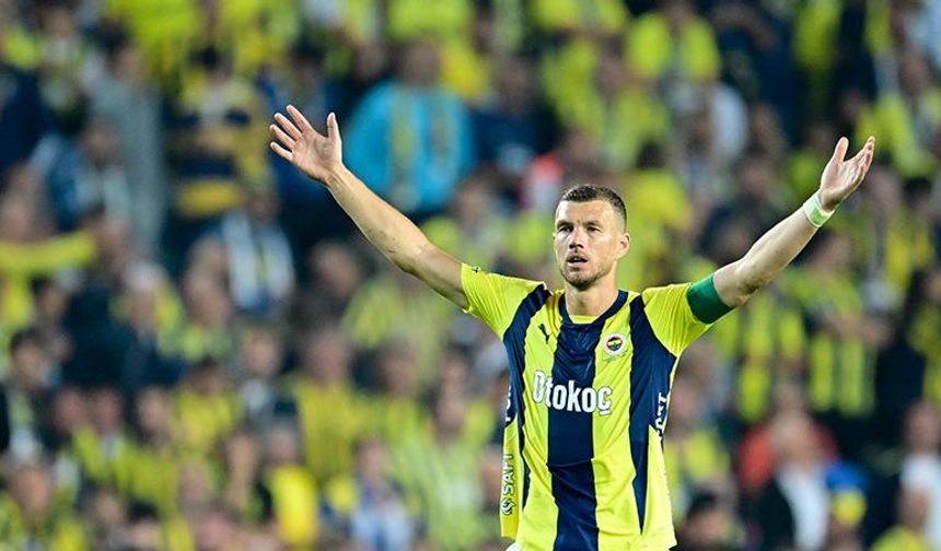 Fenerbahçe'de Dzeko'ya derbi tepkisi