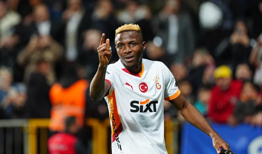 Galatasaray Eyüpspor'u 5-1 yendi! Osimhen rekorunu kırdı