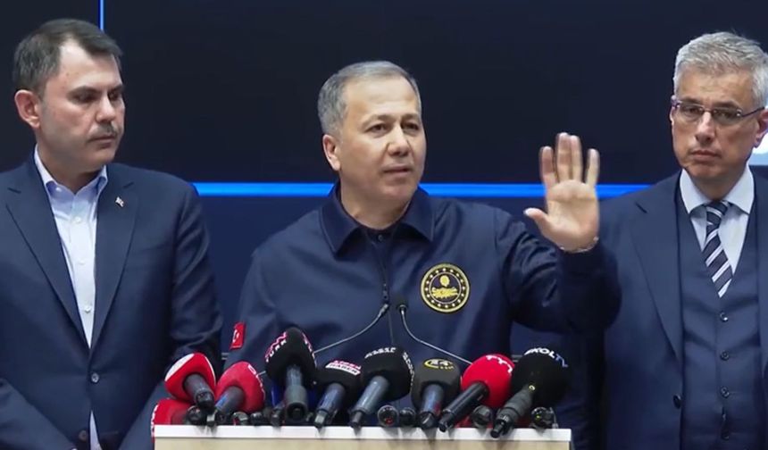 İçişleri Bakanı Ali Yerlikaya'dan açıklama geldi: "217 artçı deprem meydana geldi"