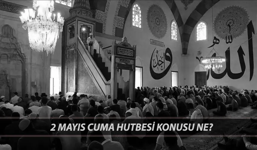 2 Mayıs 2025 Cuma Hutbesi konusu: Zina ve Evlilik