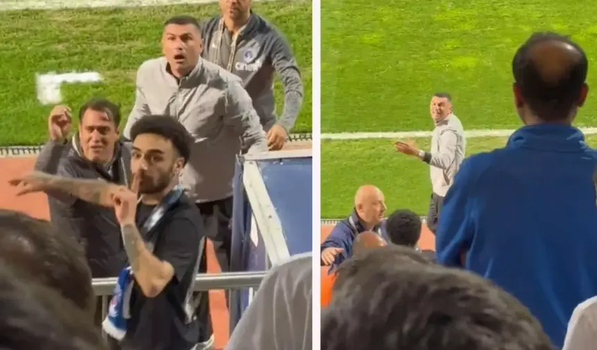 Burak Yılmaz’dan tribüne sert tepki: “Gel anlat bana!”