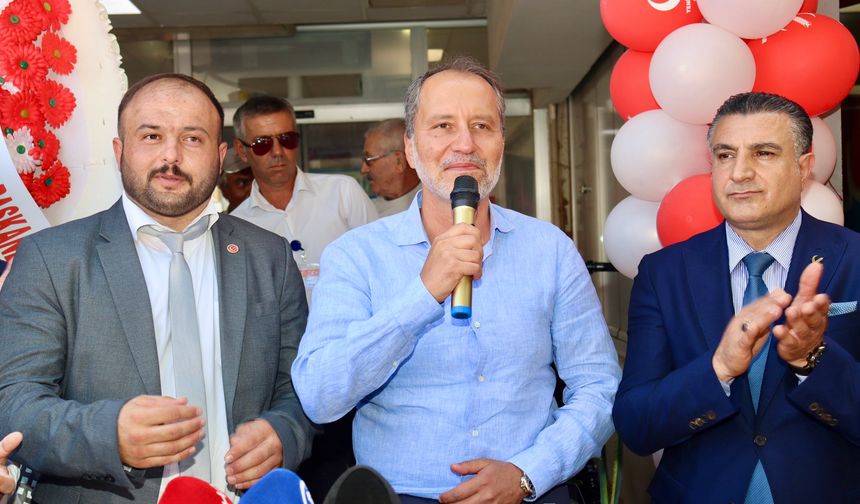 Fatih Erbakan: Sömürü düzenine son vereceğiz, adil düzeni kuracağız