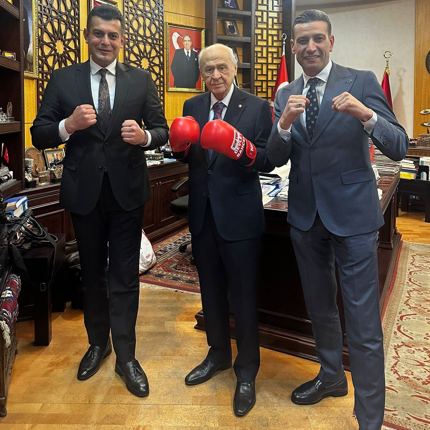 Devlet Bahceli Boks