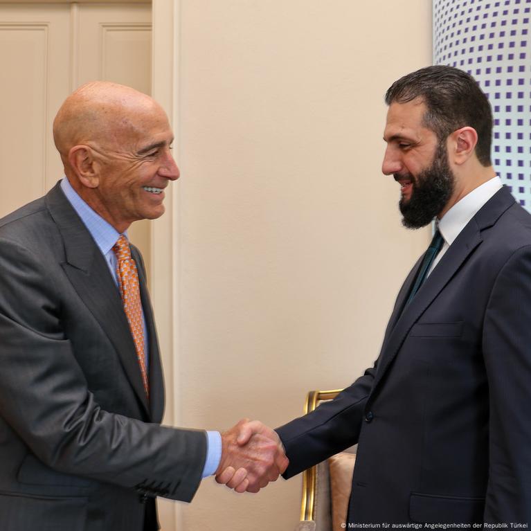 Ahmed El Şara Tom Barrack