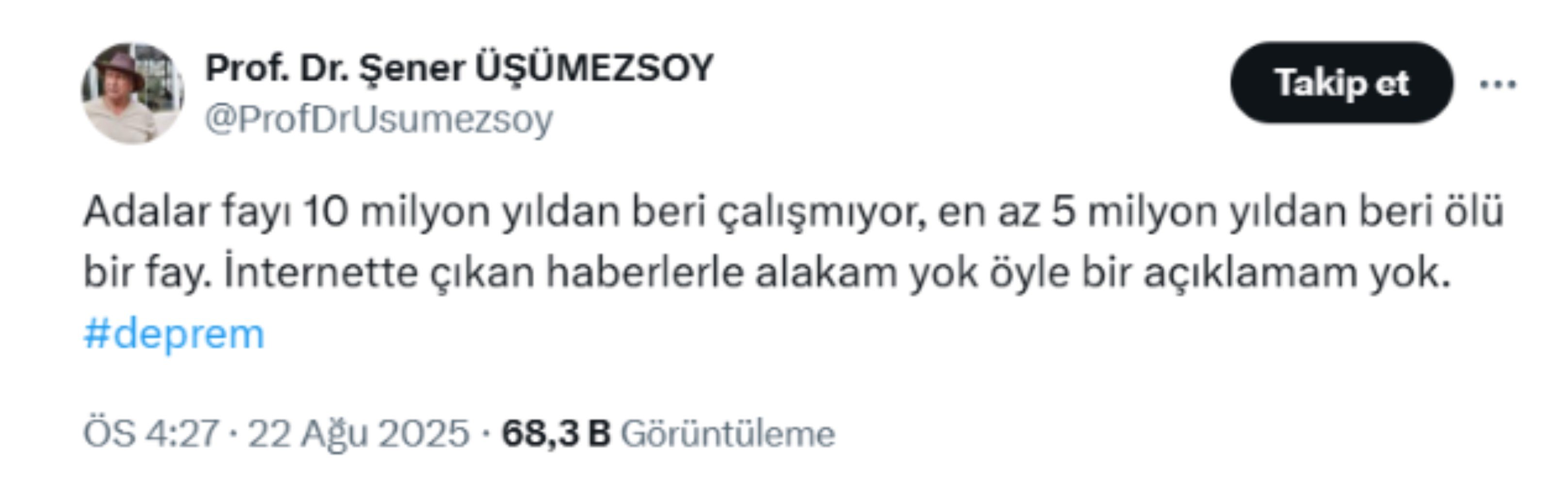 Marmara’da Asıl Risk Nerede Şener Üşümezsoy Aktif Fay Hattını Işaret Etti 1