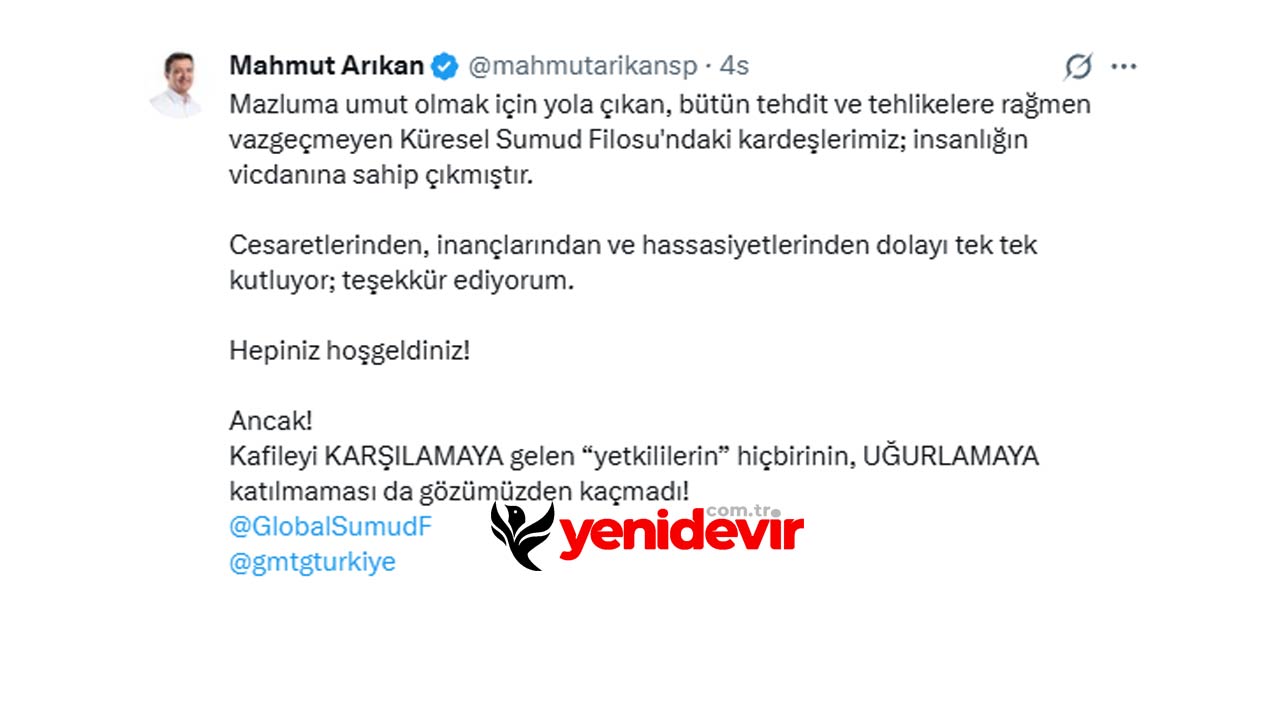 Mahmut Arıkan’dan A K P’ye Sert Eleştiri! Gözümüzden Kaçmadı